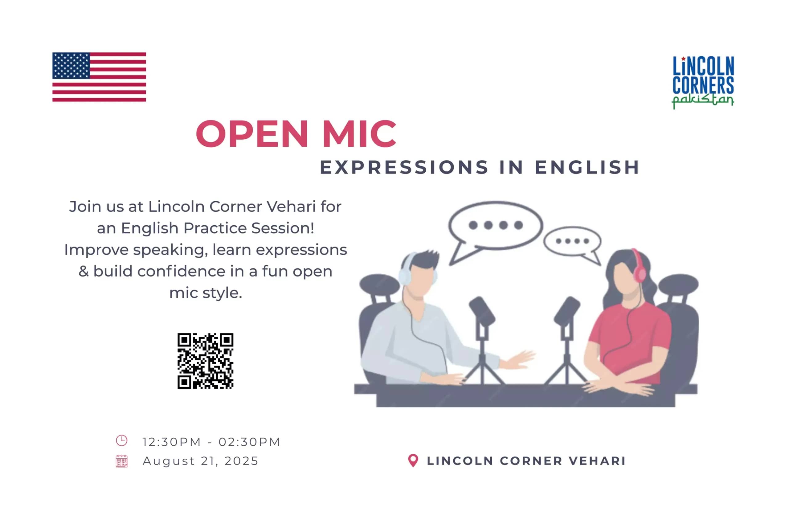 Open Mic - Expressions in English